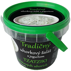 Tzatziki-uhorkový-šalát-s-jogurtom